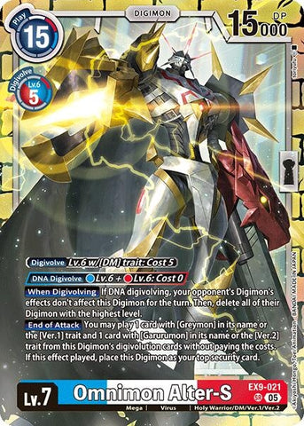 Omnimon Alter-S (EX9-021 SR) [Versus Monsters]