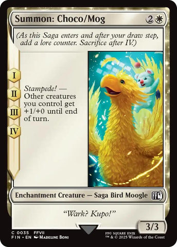 Image for Summon: Choco/Mog (35) [FINAL FANTASY] - Magic: The Gathering