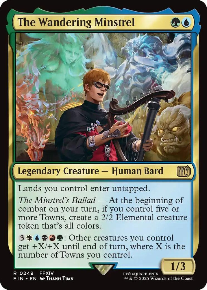 Image for The Wandering Minstrel (249) [FINAL FANTASY] - Magic: The Gathering