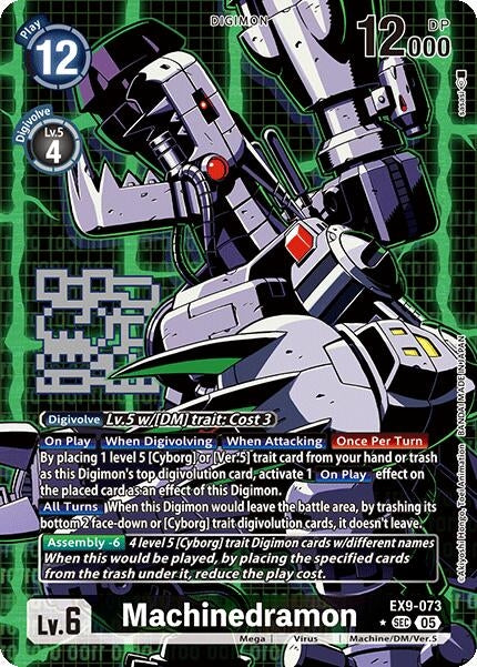 Machinedramon (Alternate Art) (EX9-073 SEC) (Versus Monsters)