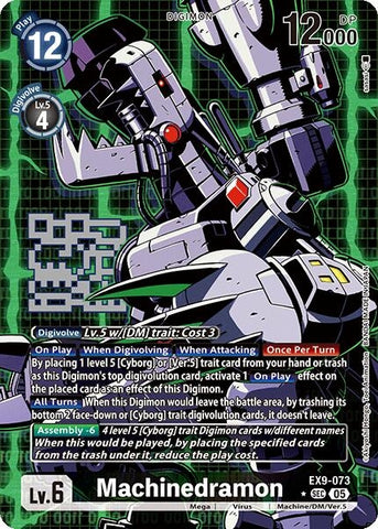 Machinedramon (Alternate Art) (EX9-073 SEC) (Versus Monsters)