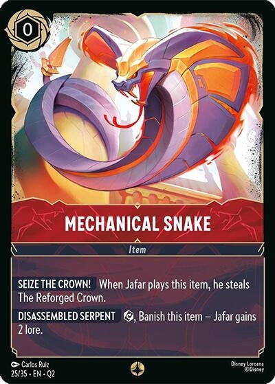 Mechanical Snake (25/35) [Illumineer's Quest: Palace Heist]