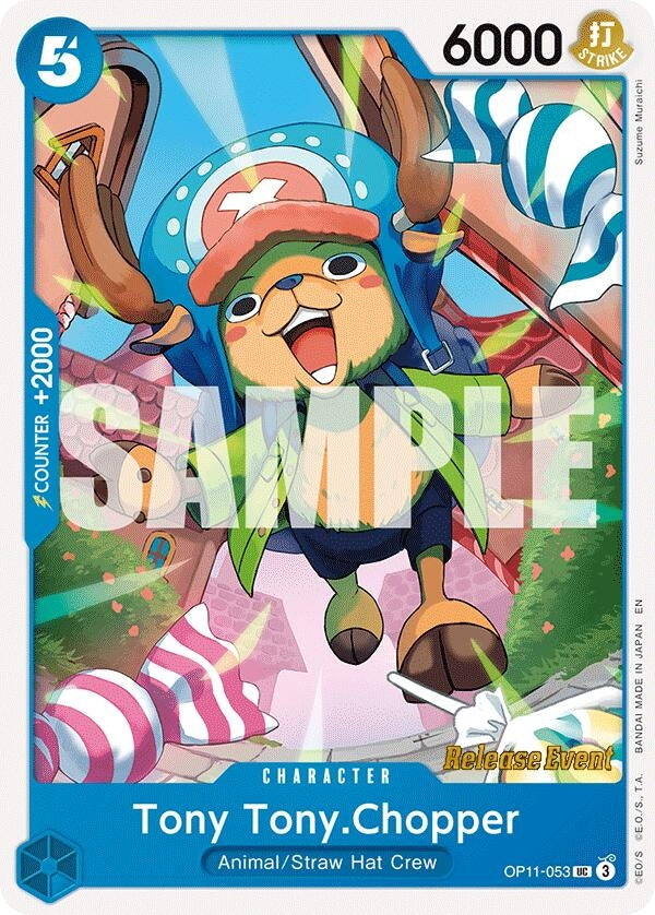 Image for Tony Tony.Chopper (OP11-053) (A Fist of Divine Speed Release Event Cards) - One Piece Card Game