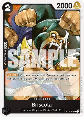 Image for Briscola (OP11-090) (A Fist of Divine Speed Release Event Cards) - One Piece Card Game