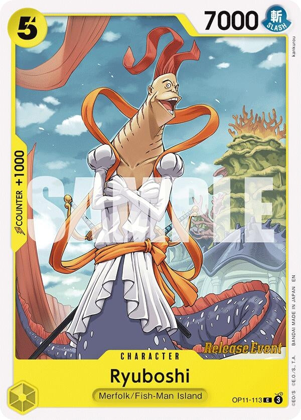 Image for Ryuboshi (OP11-113) (A Fist of Divine Speed Release Event Cards) - One Piece Card Game