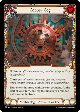 Image for Copper Cog (SEA021) (High Seas) - Flesh and Blood TCG