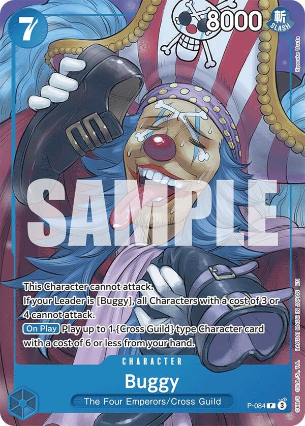 Buggy (Promo Reprint) (P-084) [Starter Deck 25: BLUE Buggy]