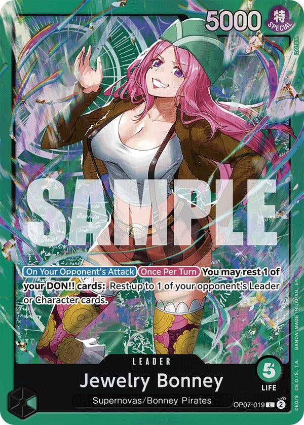 Jewelry Bonney (OP07-019) (OP07-019) [Starter Deck 24: GREEN Jewelry Bonney]