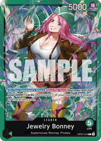 Jewelry Bonney (OP07-019) (OP07-019) [Starter Deck 24: GREEN Jewelry Bonney]