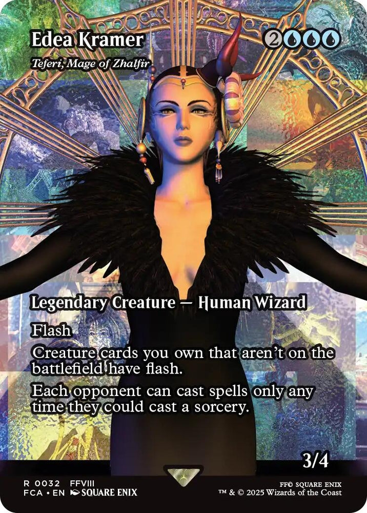 Image for Edea Kramer - Teferi, Mage of Zhalfir (Showcase) (32) [FINAL FANTASY: Through the Ages] - Magic: The Gathering