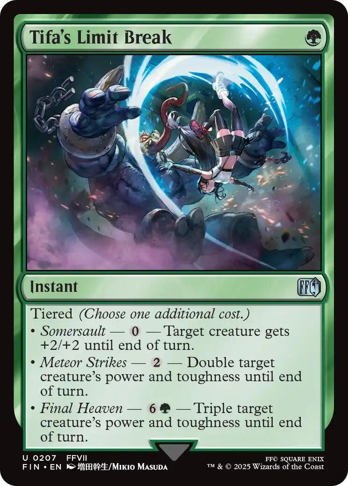 Image for Tifa's Limit Break (207) [FINAL FANTASY] - Magic: The Gathering
