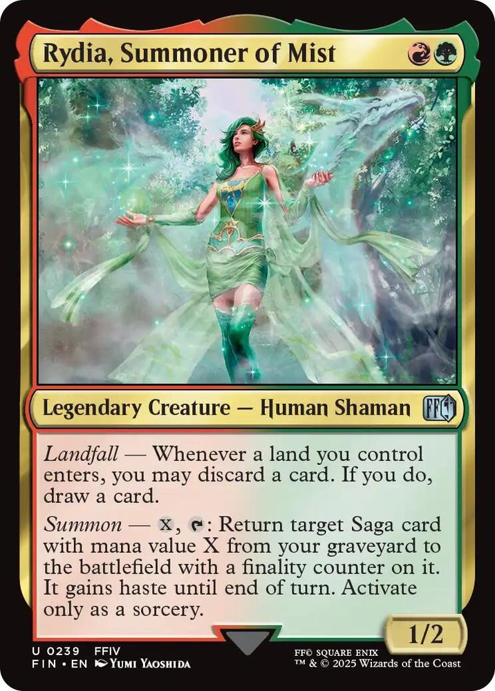Image for Rydia, Summoner of Mist (239) [FINAL FANTASY] - Magic: The Gathering
