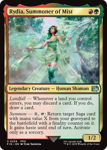 Image for Rydia, Summoner of Mist (239) [FINAL FANTASY] - Magic: The Gathering