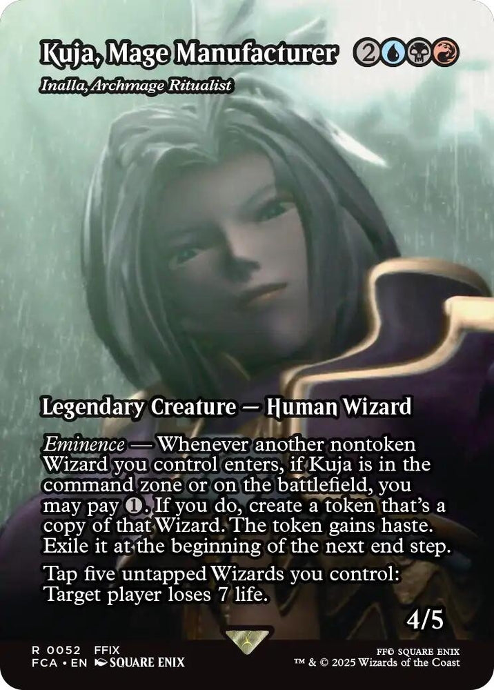 Image for Kuja, Mage Manufacturer - Inalla, Archmage Ritualist (Showcase) (52) [FINAL FANTASY: Through the Ages] - Magic: The Gathering