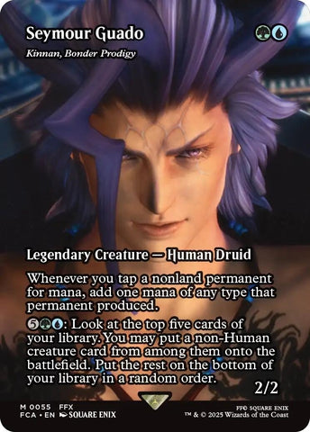 Image for Seymour Guado - Kinnan, Bonder Prodigy (Showcase) (55) [FINAL FANTASY: Through the Ages] - Magic: The Gathering