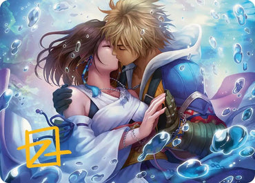 Image for Together Forever Art Card (Gold-Stamped Signature) (32) [Art Series: FINAL FANTASY] - Magic: The Gathering