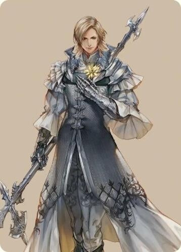 Image for Dion, Bahamut's Dominant Art Card (42) [Art Series: FINAL FANTASY] - Magic: The Gathering