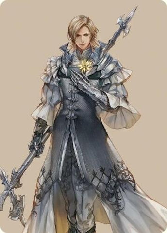 Image for Dion, Bahamut's Dominant Art Card (42) [Art Series: FINAL FANTASY] - Magic: The Gathering