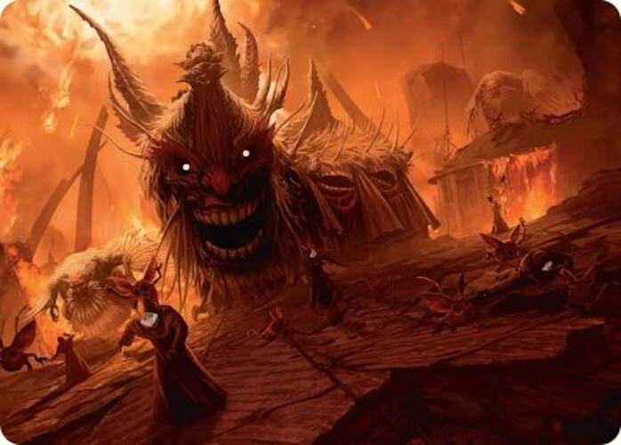 Image for The Final Days Art Card (6) [Art Series: FINAL FANTASY] - Magic: The Gathering