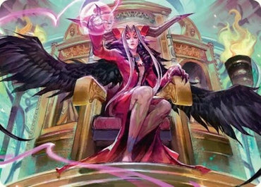 Image for Sorceress's Schemes Art Card (9) [Art Series: FINAL FANTASY] - Magic: The Gathering
