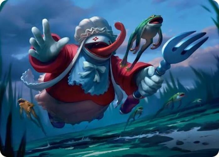 Image for Quina, Qu Gourmet Art Card (11) [Art Series: FINAL FANTASY] - Magic: The Gathering