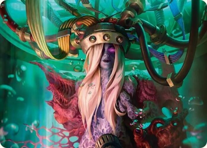 Image for Jenova, Ancient Calamity Art Card (14) [Art Series: FINAL FANTASY] - Magic: The Gathering