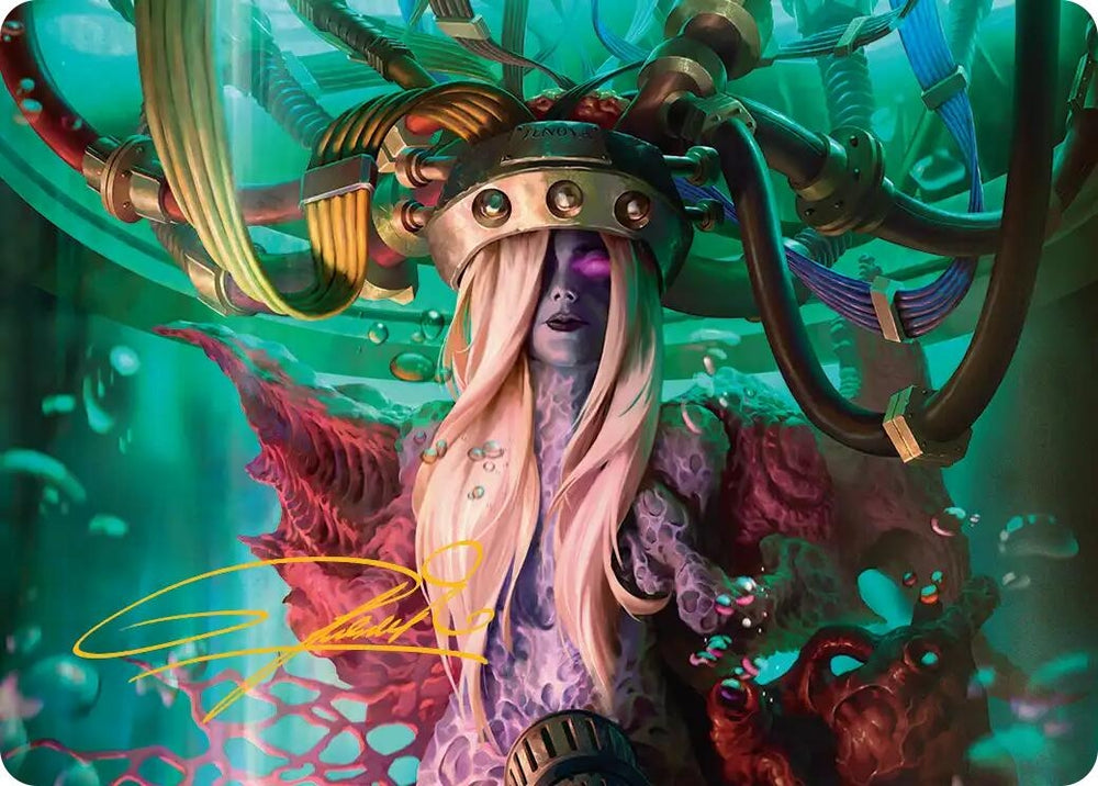 Image for Jenova, Ancient Calamity Art Card (Gold-Stamped Signature) (14) [Art Series: FINAL FANTASY] - Magic: The Gathering