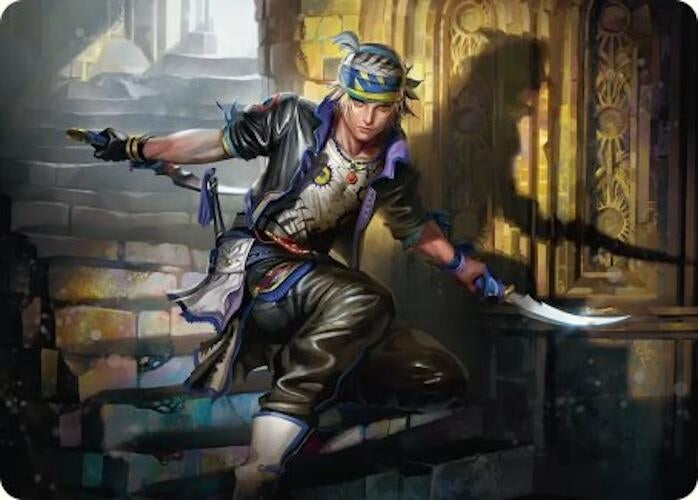 Image for Locke Cole Art Card (15) [Art Series: FINAL FANTASY] - Magic: The Gathering