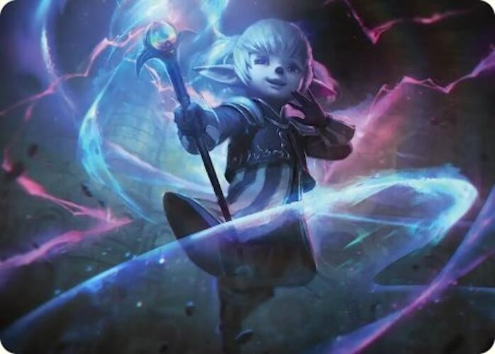 Image for Shantotto, Tactician Magician Art Card (16) [Art Series: FINAL FANTASY] - Magic: The Gathering