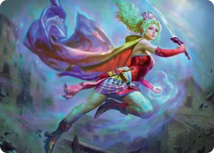 Image for Terra, Herald of Hope Art Card (20) [Art Series: FINAL FANTASY] - Magic: The Gathering