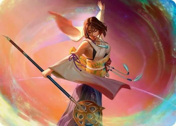 Image for Yuna, Grand Summoner Art Card (22) [Art Series: FINAL FANTASY] - Magic: The Gathering