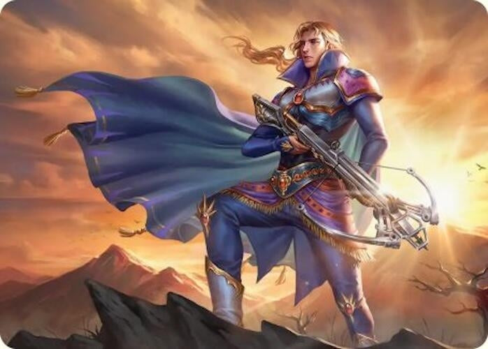 Image for Edgar, Master Machinist Art Card (27) [Art Series: FINAL FANTASY] - Magic: The Gathering