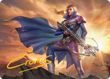 Image for Edgar, Master Machinist Art Card (Gold-Stamped Signature) (27) [Art Series: FINAL FANTASY] - Magic: The Gathering