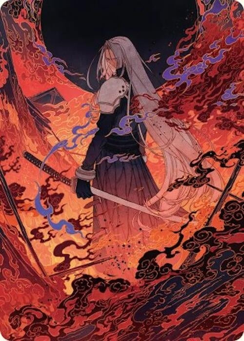 Image for Nibelheim Aflame Art Card (35) [Art Series: FINAL FANTASY] - Magic: The Gathering