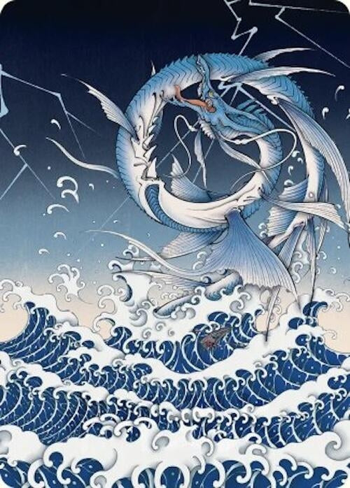 Image for Summon: Leviathan Art Card (38) [Art Series: FINAL FANTASY] - Magic: The Gathering