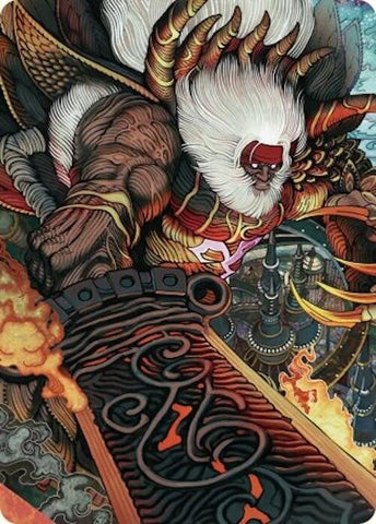 Image for Braska's Final Aeon Art Card (39) [Art Series: FINAL FANTASY] - Magic: The Gathering