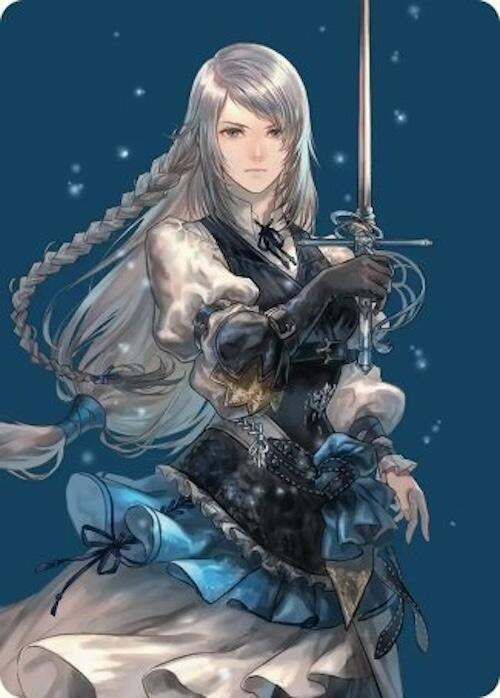 Image for Jill, Shiva's Dominant Art Card (43) [Art Series: FINAL FANTASY] - Magic: The Gathering