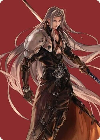 Image for Sephiroth, Fabled SOLDIER Art Card (44) [Art Series: FINAL FANTASY] - Magic: The Gathering