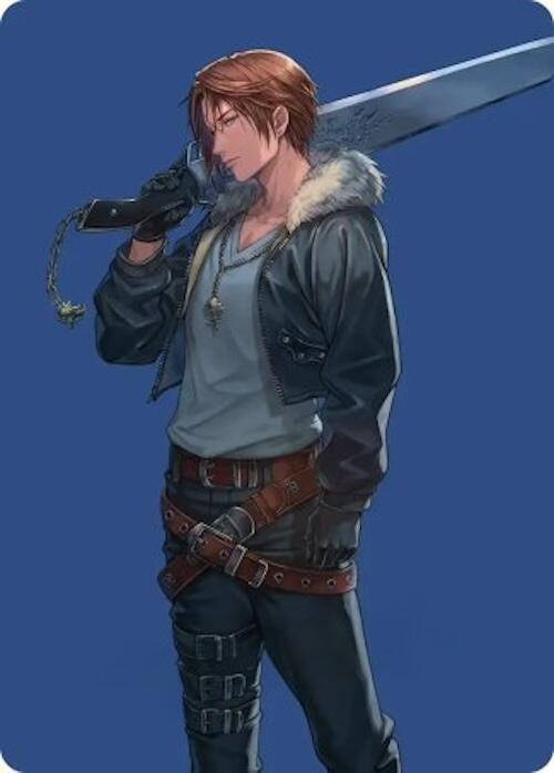 Image for Squall, SeeD Mercenary Art Card (47) [Art Series: FINAL FANTASY] - Magic: The Gathering
