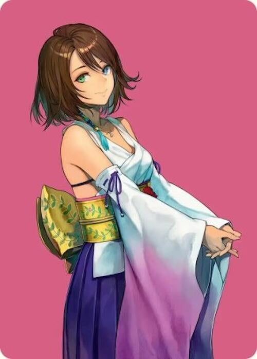 Image for Yuna, Hope of Spira Art Card (48) [Art Series: FINAL FANTASY] - Magic: The Gathering