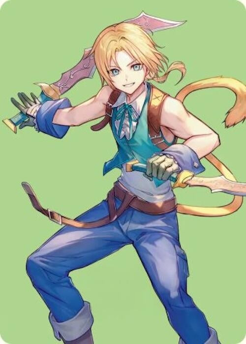 Image for Zidane, Tantalus Thief Art Card (49) [Art Series: FINAL FANTASY] - Magic: The Gathering
