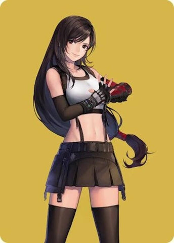 Image for Tifa, Martial Artist Art Card (52) [Art Series: FINAL FANTASY] - Magic: The Gathering