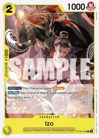 Izo (ST28-002) [Starter Deck 28: GREEN/YELLOW Yamato]