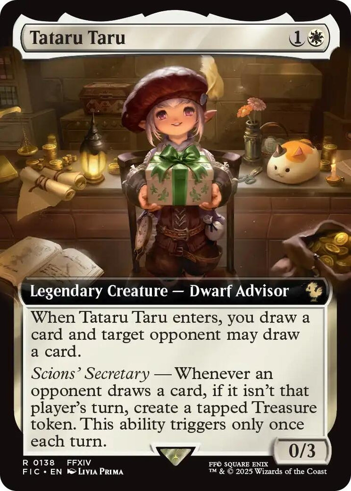 Image for Tataru Taru (Extended Art) (138) [Commander: FINAL FANTASY] - Magic: The Gathering