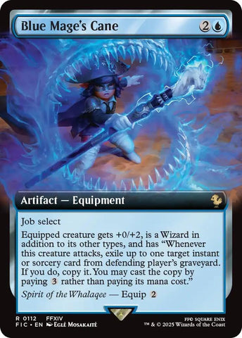 Image for Blue Mage's Cane (Extended Art) (112) [Commander: FINAL FANTASY] - Magic: The Gathering