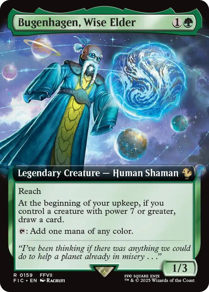 Image for Bugenhagen, Wise Elder (Extended Art) (159) [Commander: FINAL FANTASY] - Magic: The Gathering