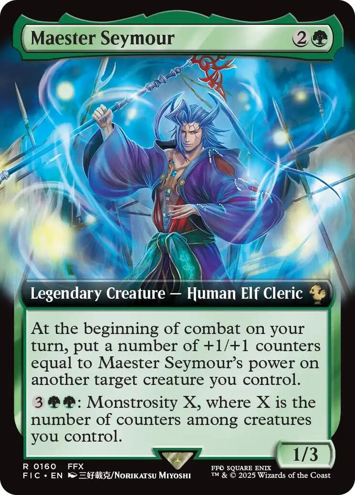 Image for Maester Seymour (Extended Art) (160) [Commander: FINAL FANTASY] - Magic: The Gathering
