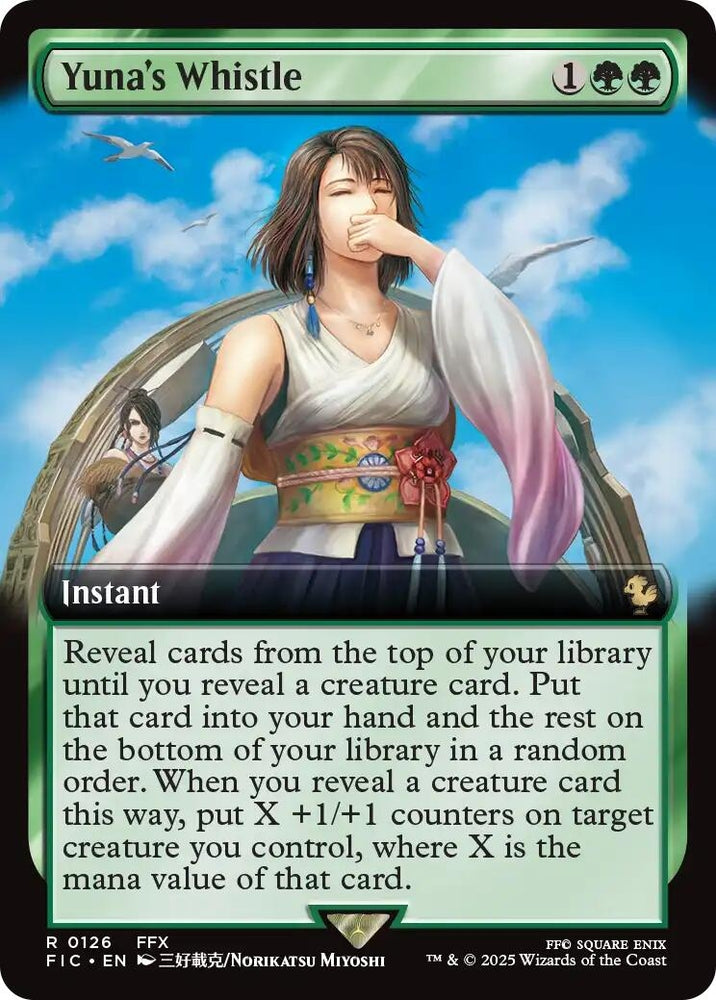 Image for Yuna's Whistle (Extended Art) (126) [Commander: FINAL FANTASY] - Magic: The Gathering