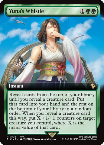 Image for Yuna's Whistle (Extended Art) (126) [Commander: FINAL FANTASY] - Magic: The Gathering