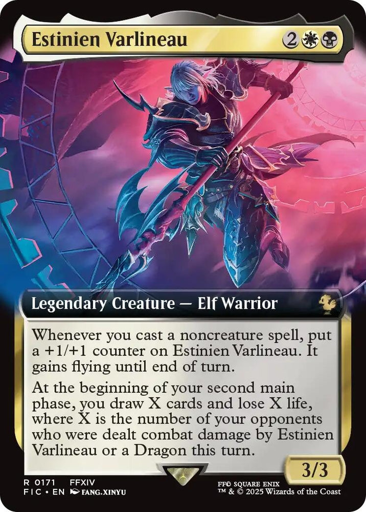 Image for Estinien Varlineau (Extended Art) (171) [Commander: FINAL FANTASY] - Magic: The Gathering